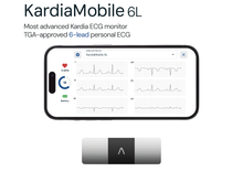 AliveCor KardiaMobile 6L ECG for iPhone and Android Free Express Post